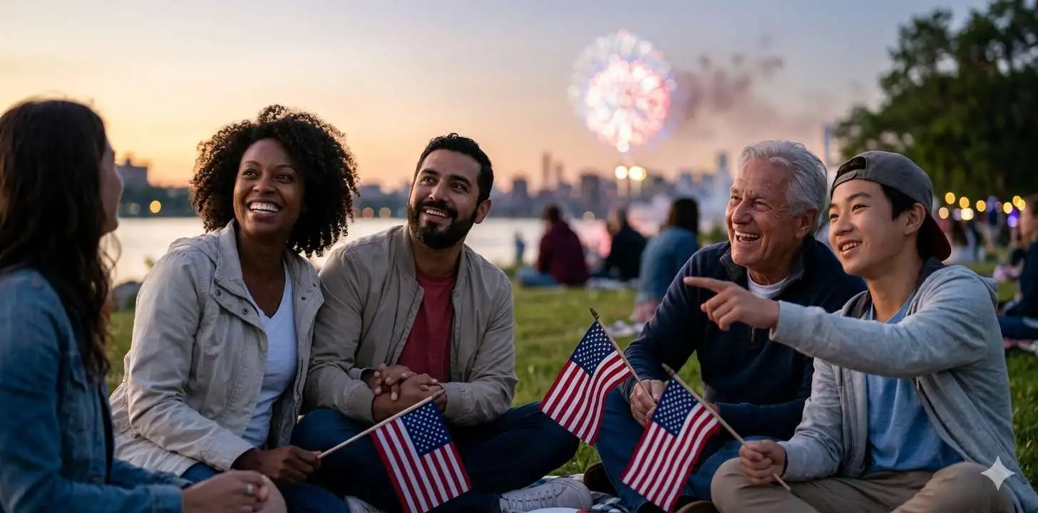 4th july captions