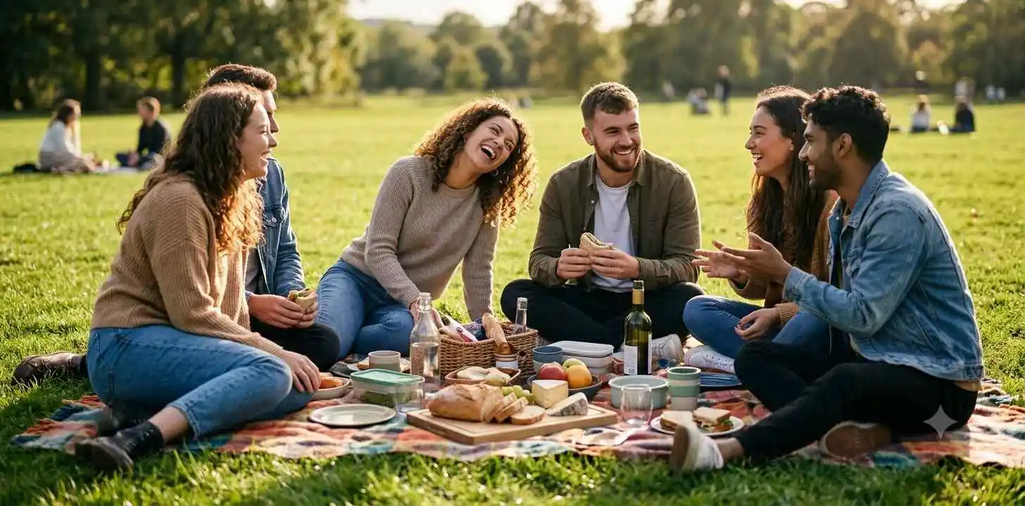 Picnic Captions