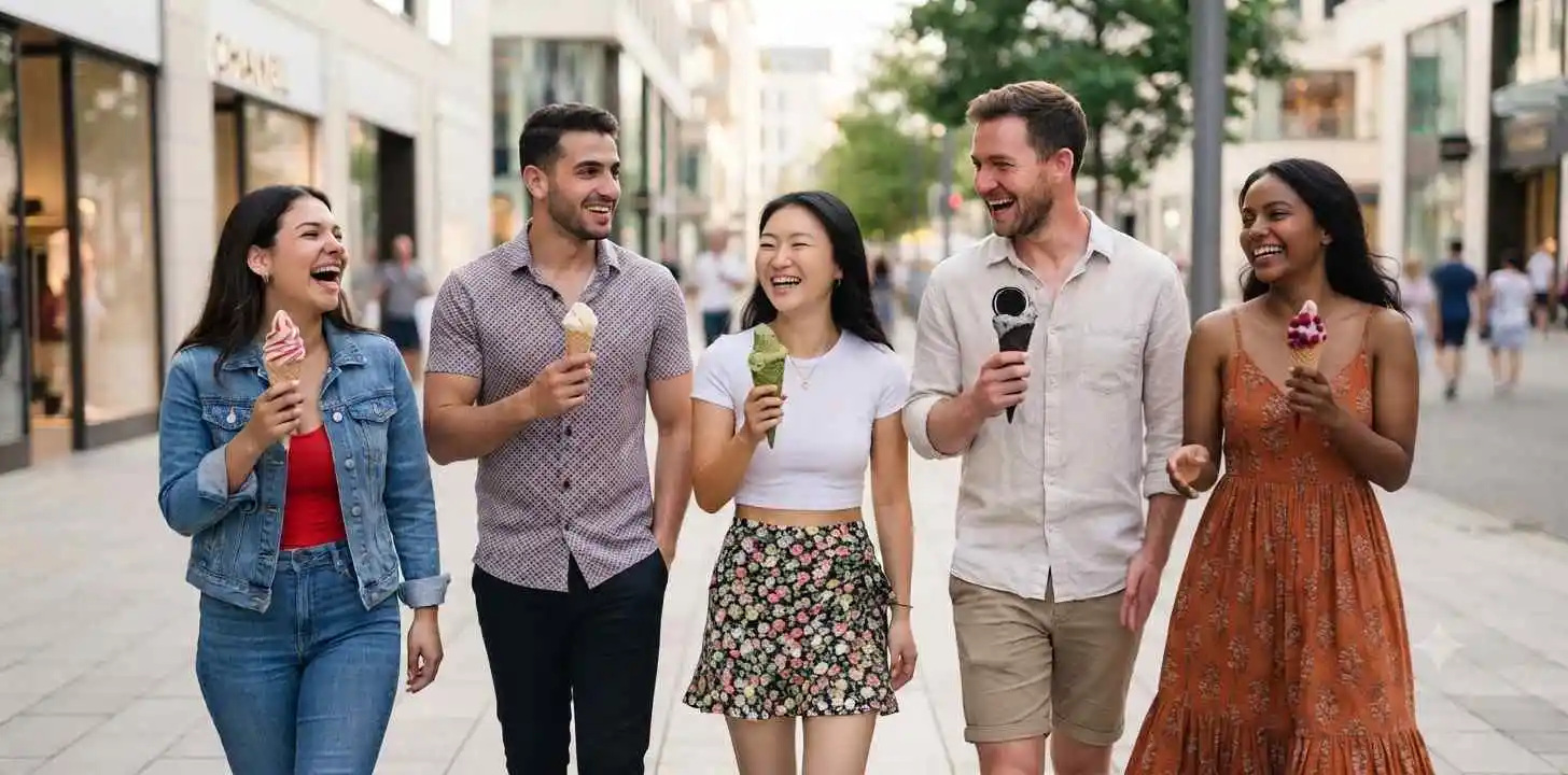 Ice Cream Captions