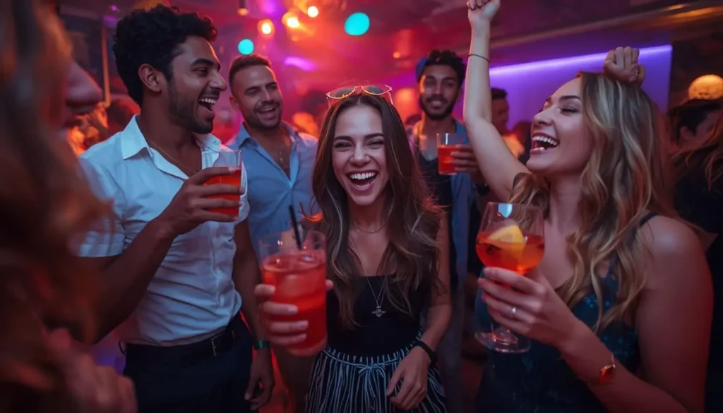 Party Drink Captions